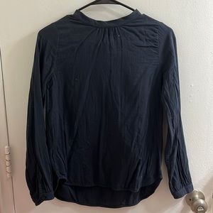 Everlane Dark Gray Blouse